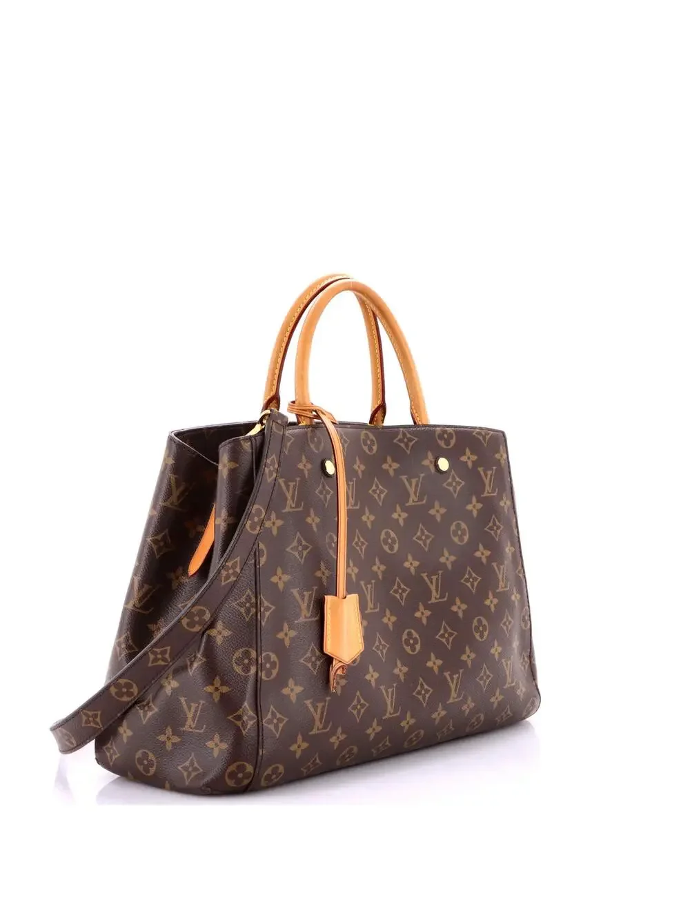 Louis Vuitton Montaigne Handbag Canvas #258038L23B